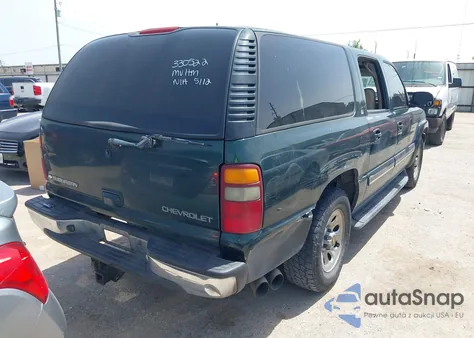 2002 Chevrolet Suburban 1500 Lt из США, поврежденный, VIN 1GNEC16Z52J330522